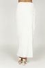 Elsie Plisse Maxi Skirt - White sold by Meshki