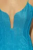 Hadleigh Shimmer Mini Dress - Aquamarine sold by Meshki