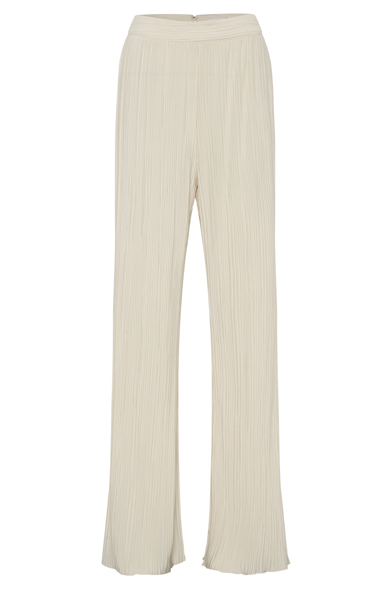 Mehru Crinkle Straight Leg Pant - Wheat sold by Meshki product image thumbnail 8