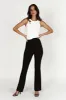 Zendaya Highwaisted Flare Pants - Black sold by Meshki