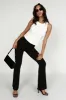 Zendaya Highwaisted Flare Pants - Black sold by Meshki