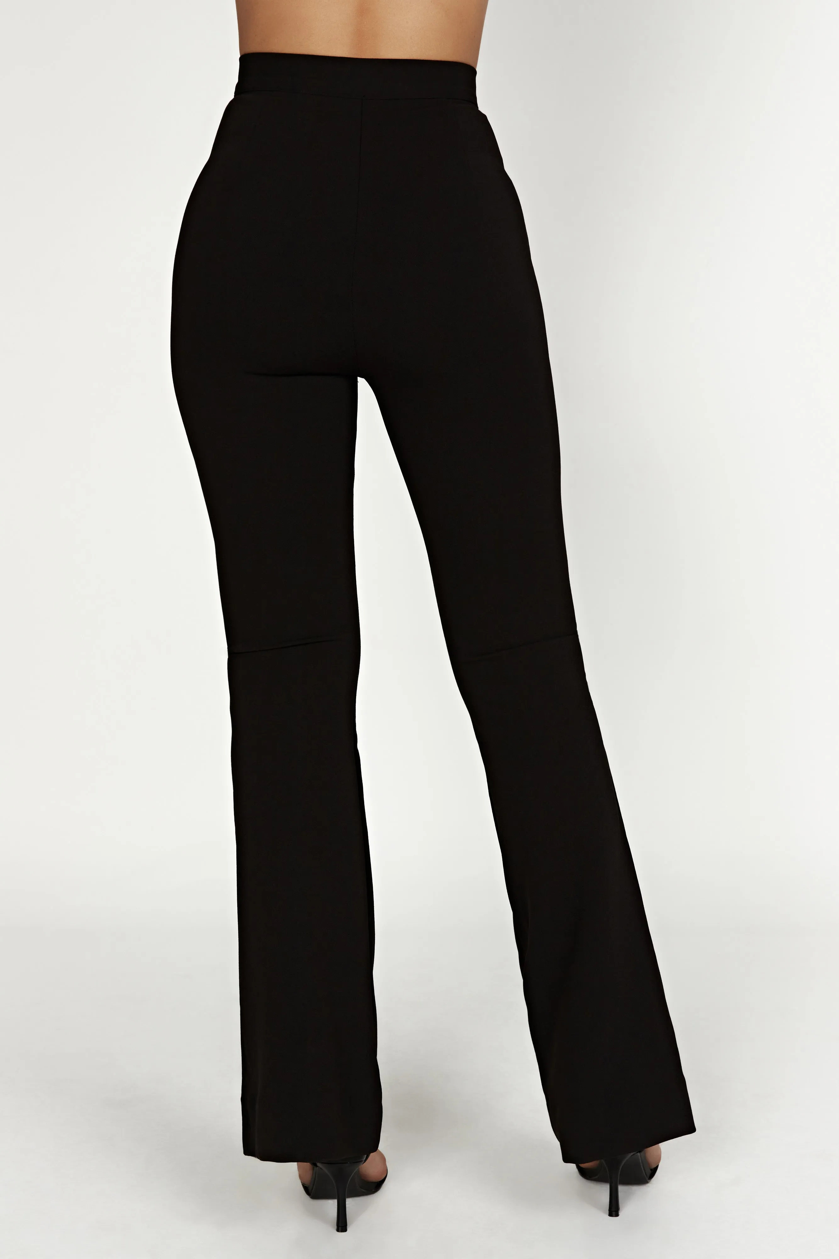 Zendaya Highwaisted Flare Pants - Black sold by Meshki product image thumbnail 2
