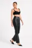 Zaira Cupped Crepe Crop Top - Black sold by Meshki