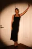 Amelita Suiting Halter Midi Dress - Black sold by Meshki