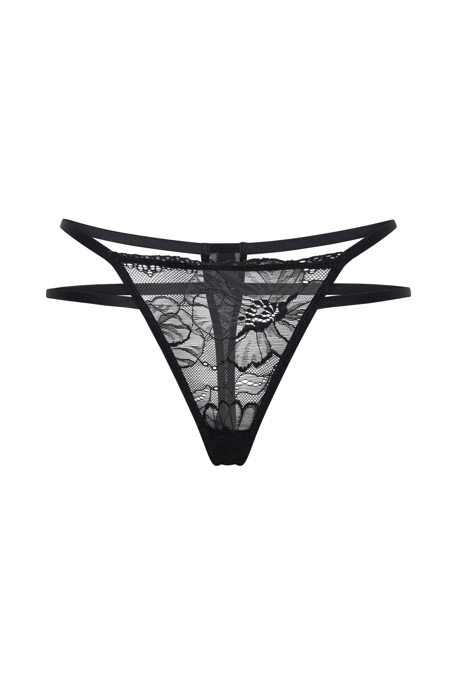 Allegra Lace G-String - Black sold by Meshki product image thumbnail 9
