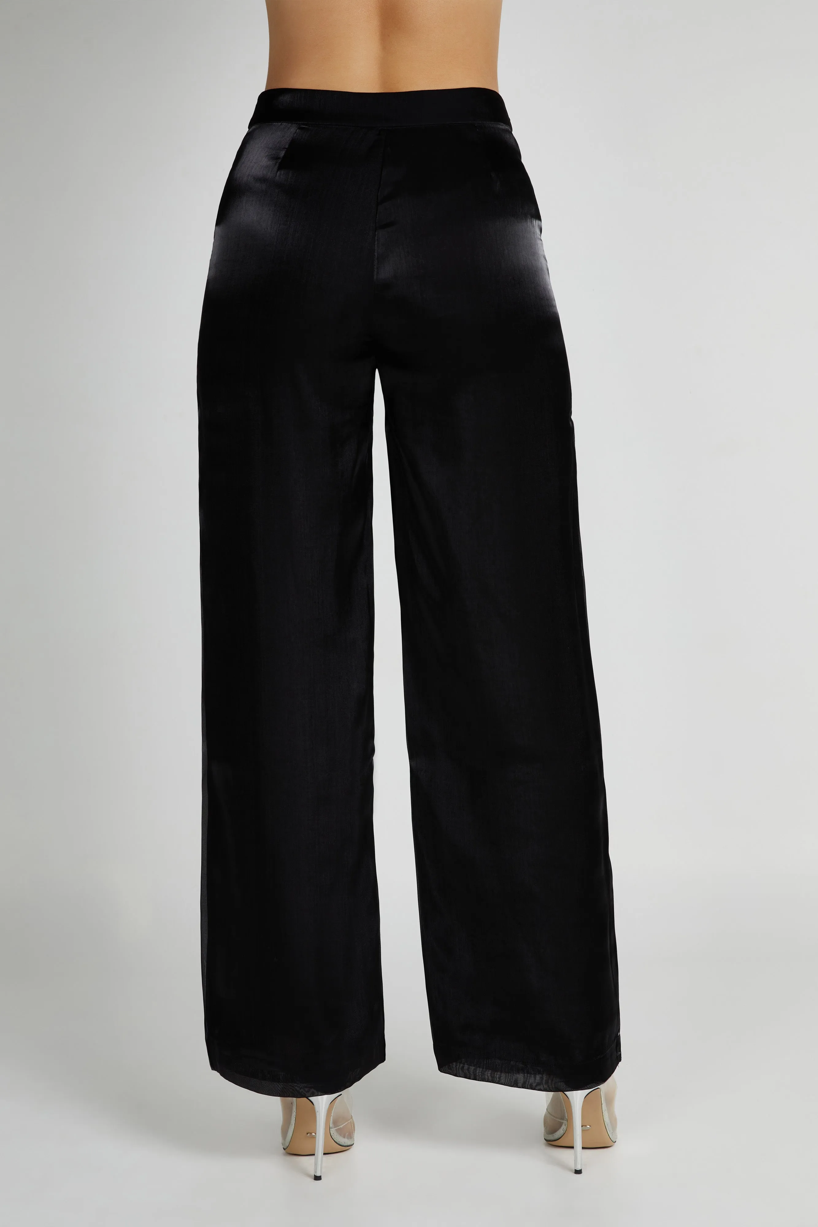 Kinsley Sheer Pants - Black sold by Meshki product image thumbnail 2