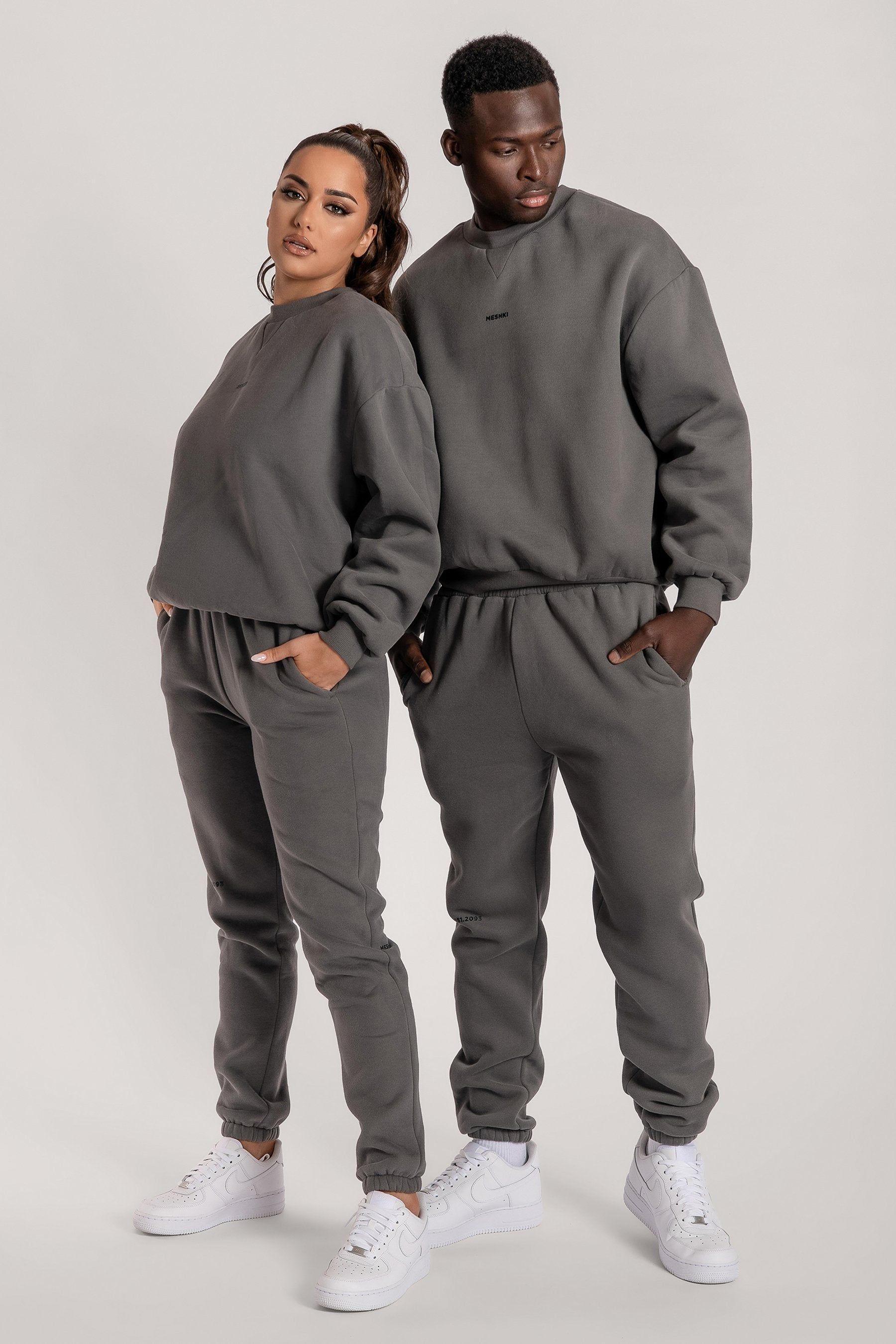 Charlie Unisex Cosy Jogger - Charcoal sold by Meshki product image thumbnail 11