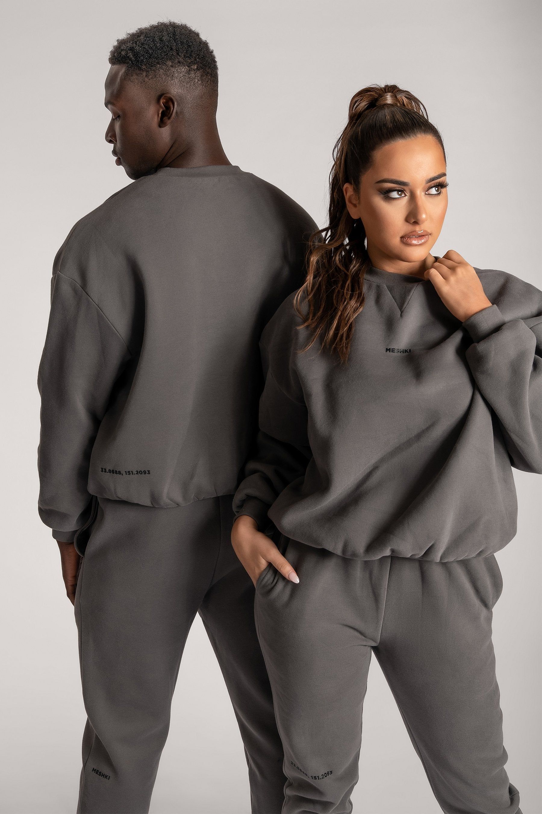 Charlie Unisex Cosy Jogger - Charcoal sold by Meshki product image thumbnail 8