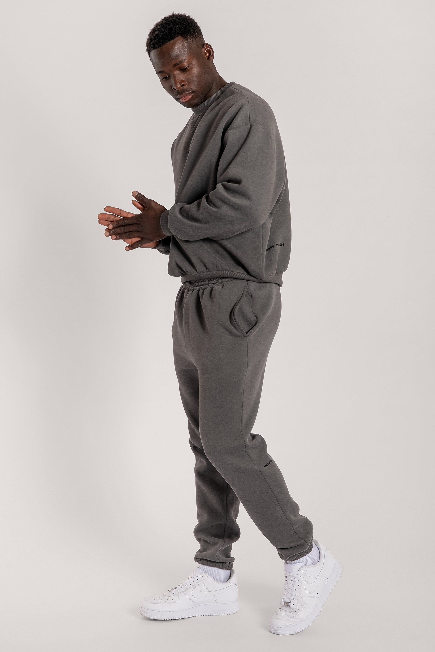 Charlie Unisex Cosy Jogger - Charcoal sold by Meshki product image thumbnail 18