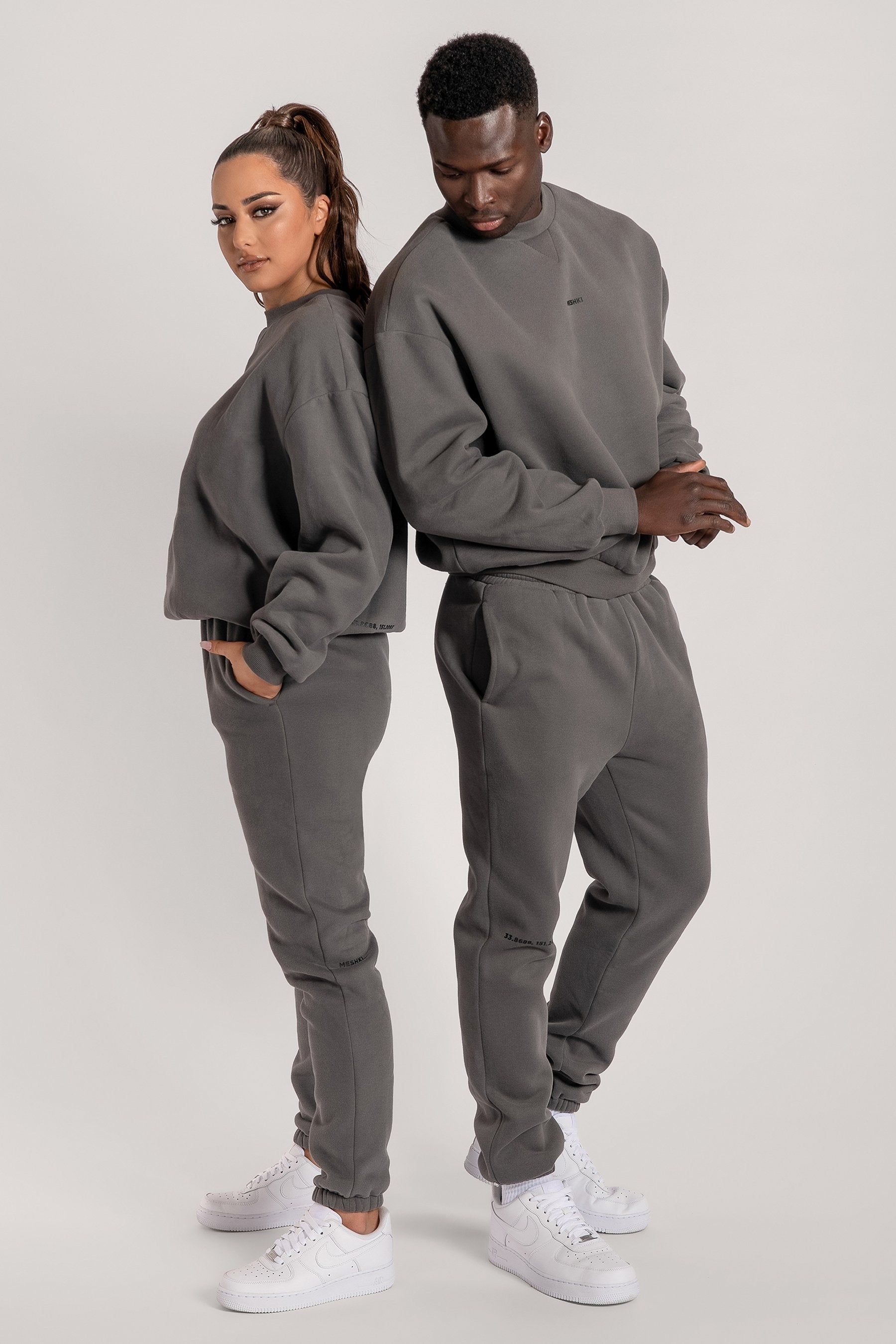 Charlie Unisex Cosy Jogger - Charcoal sold by Meshki product image thumbnail 9