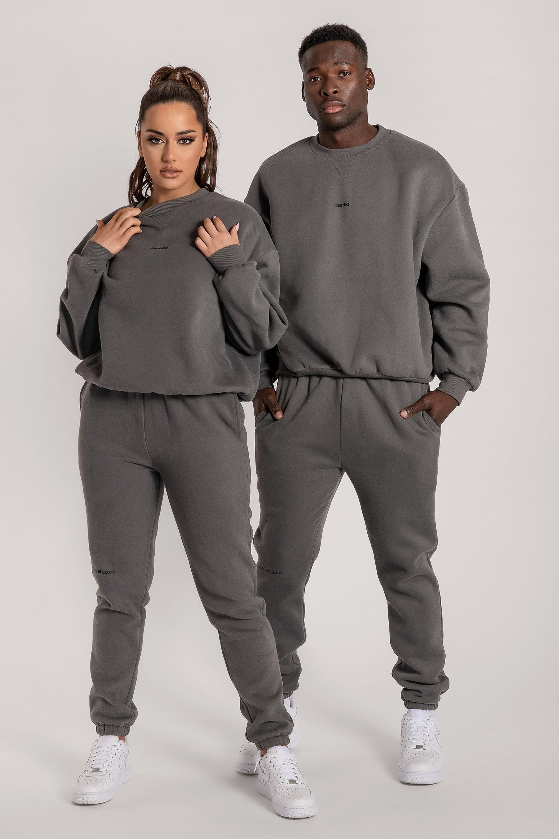 Charlie Unisex Cosy Jogger - Charcoal sold by Meshki product image thumbnail 3