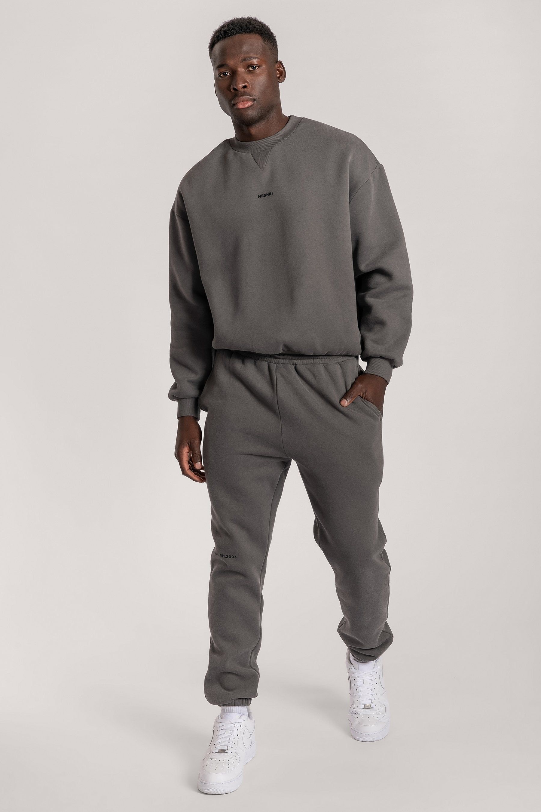 Charlie Unisex Cosy Jogger - Charcoal sold by Meshki product image thumbnail 13