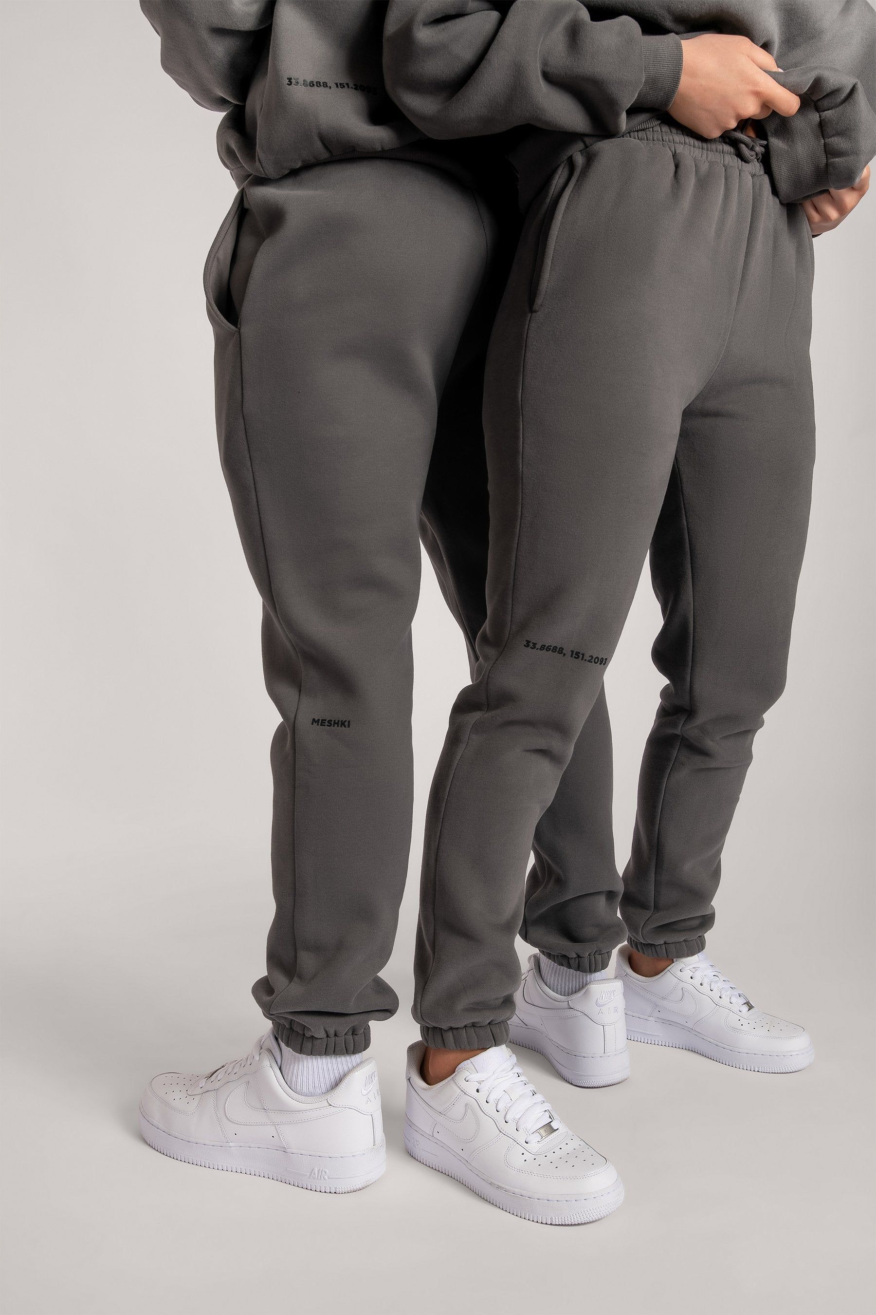 Charlie Unisex Cosy Jogger - Charcoal sold by Meshki product image thumbnail 4