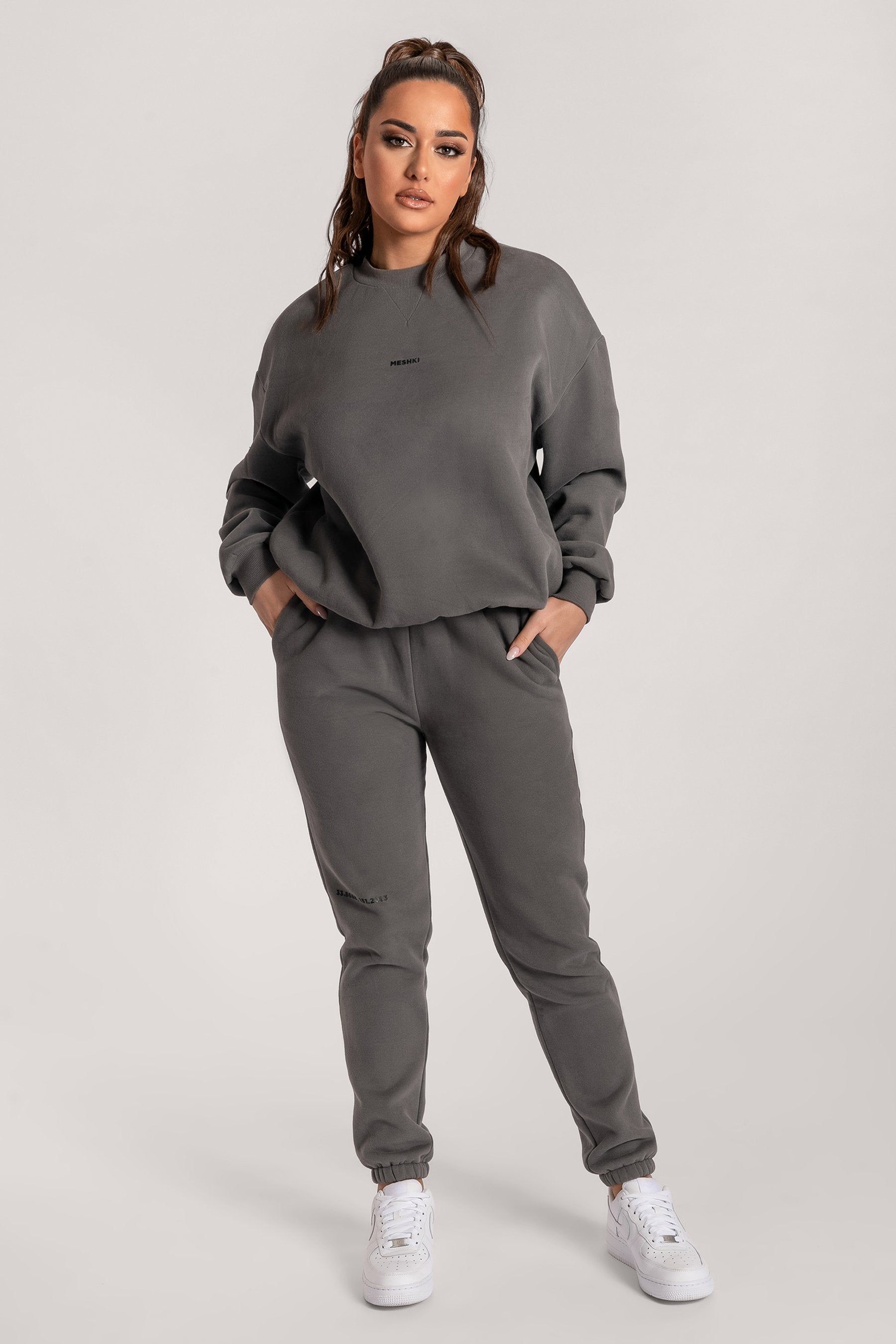 Charlie Unisex Cosy Jogger - Charcoal sold by Meshki