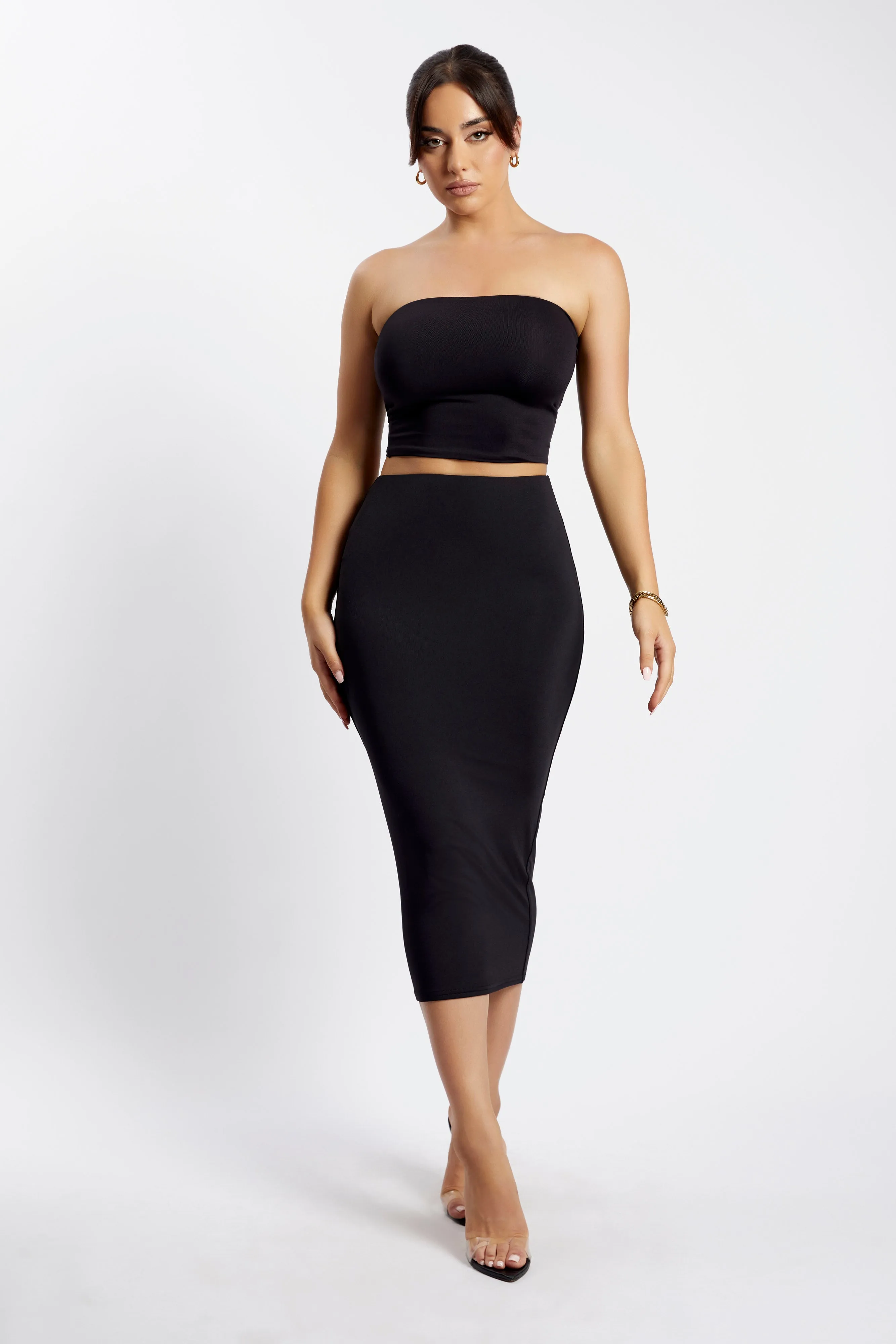 Dakota Tube Top - Black sold by Meshki product image thumbnail 3