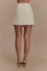 Camilla Boucle Mini Skirt - Ivory sold by Meshki