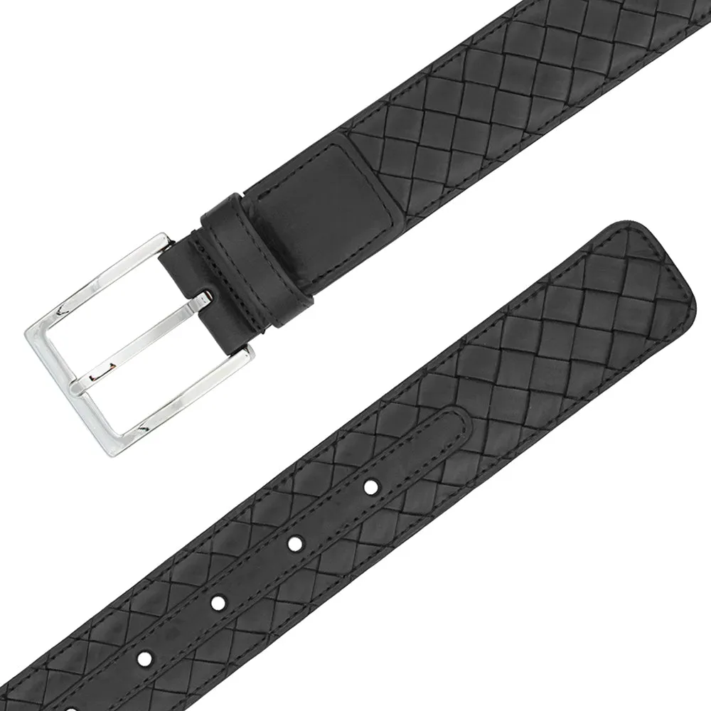 Woven Calfskin Belt sold by Mezlan product image thumbnail 5