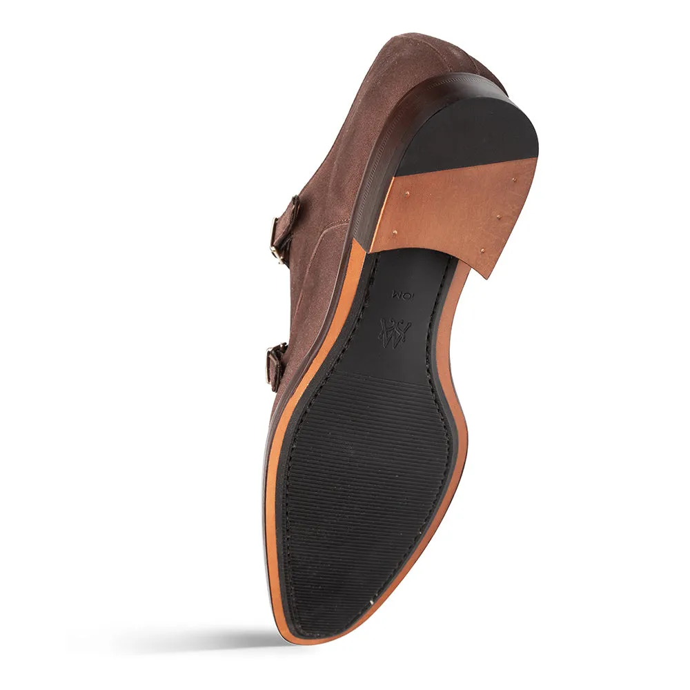 Actore II Suede Double Monk sold by Mezlan product image thumbnail 3