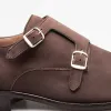 Actore II Suede Double Monk sold by Mezlan