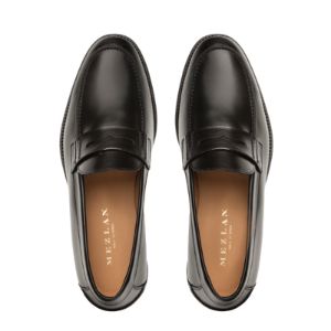 LEATHER PENNY LOAFER sold by Mezlan