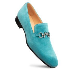 Suede Icon Loafer sold by Mezlan