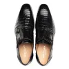 Crocodile Double Monk Strap sold by Mezlan
