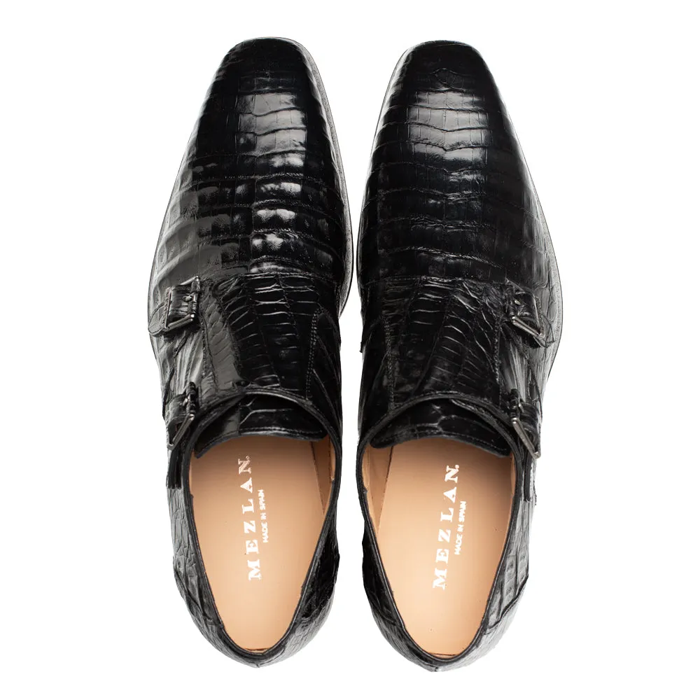Crocodile Double Monk Strap sold by Mezlan product image thumbnail 4