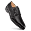 Crocodile Double Monk Strap sold by Mezlan