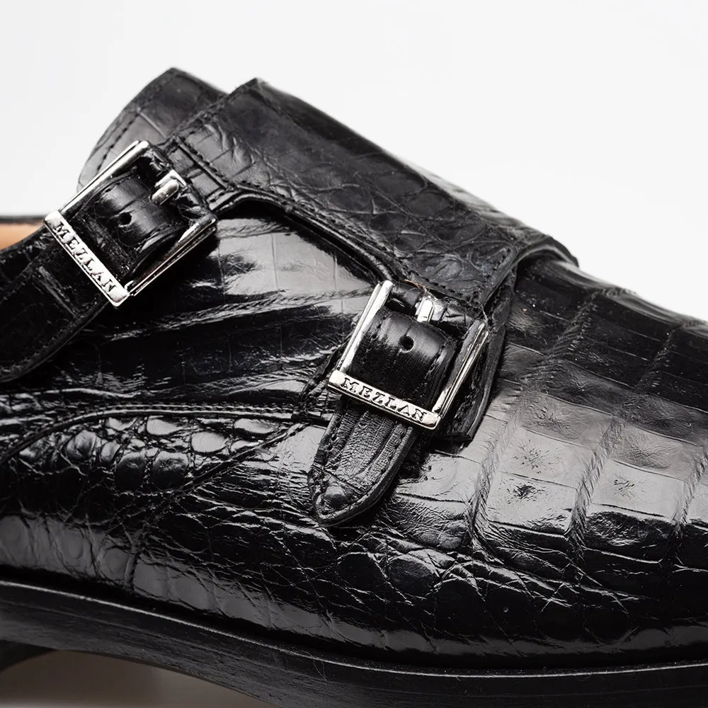 Crocodile Double Monk Strap sold by Mezlan product image thumbnail 2