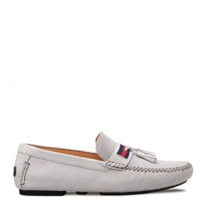 Nubuck Tassel Driver sold by Mezlan