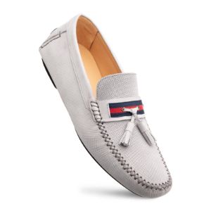 Nubuck Tassel Driver sold by Mezlan
