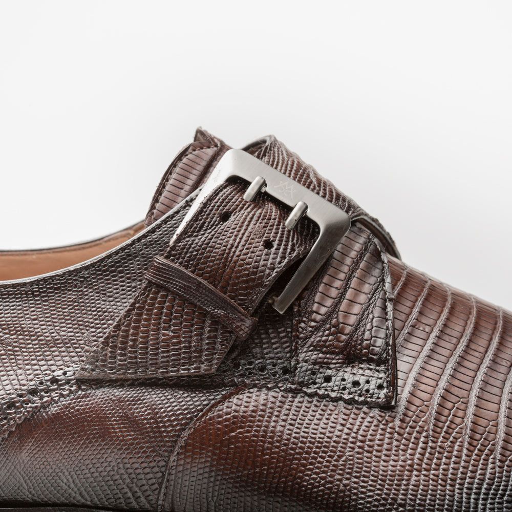 Asymmetric Lizard Monk Strap sold by Mezlan product image thumbnail 4