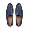 Genuine Ostrich Moccasin Slip On sold by Mezlan
