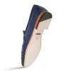 Genuine Ostrich Moccasin Slip On sold by Mezlan