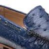 Genuine Ostrich Moccasin Slip On sold by Mezlan