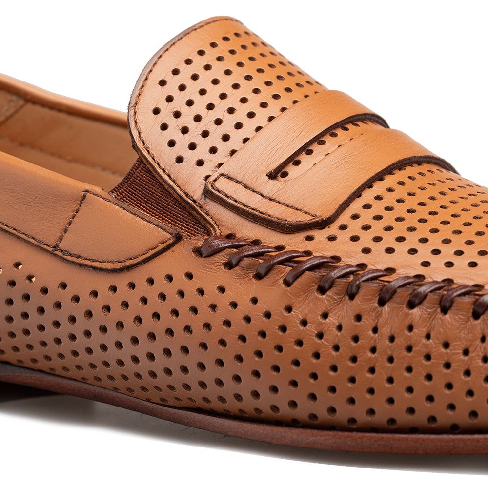 Perforated Penny Moccassin sold by Mezlan product image thumbnail 9