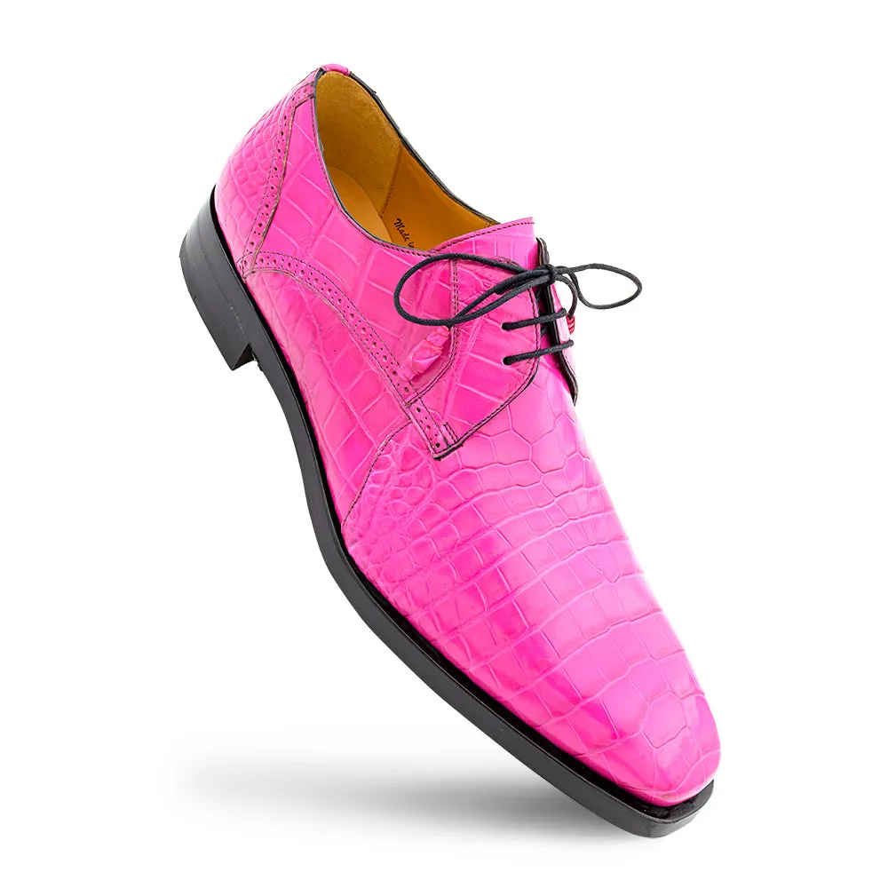Alligator Lace Up Rose Pink sold by Mezlan product image thumbnail 2