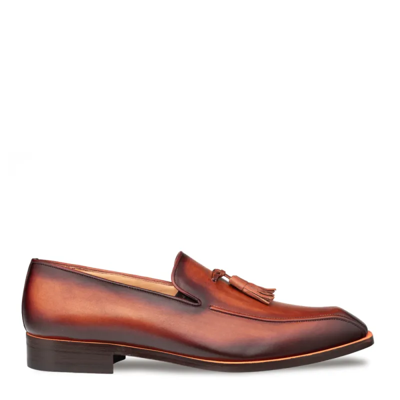 Bicycle Toe Tassled Slip On sold by Mezlan