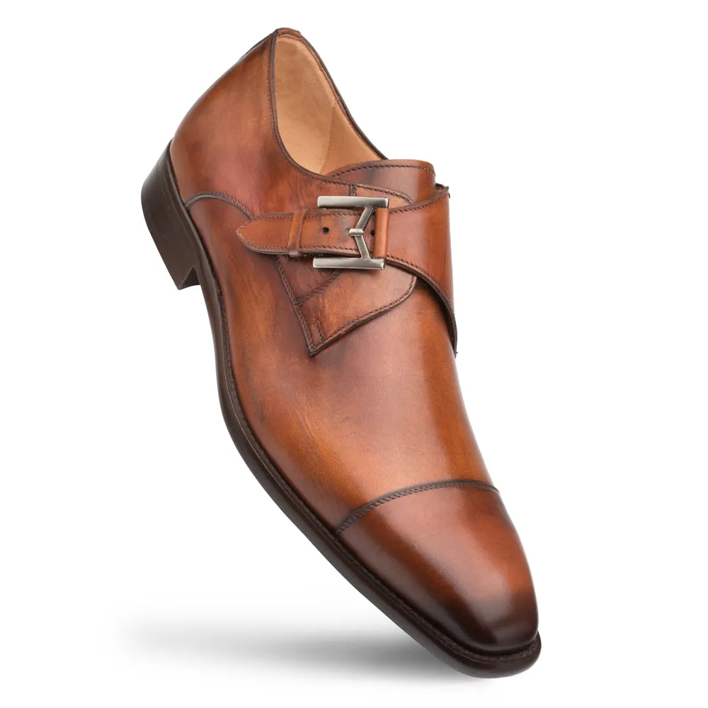 Calfskin Cap Toe Monk Strap sold by Mezlan product image thumbnail 2