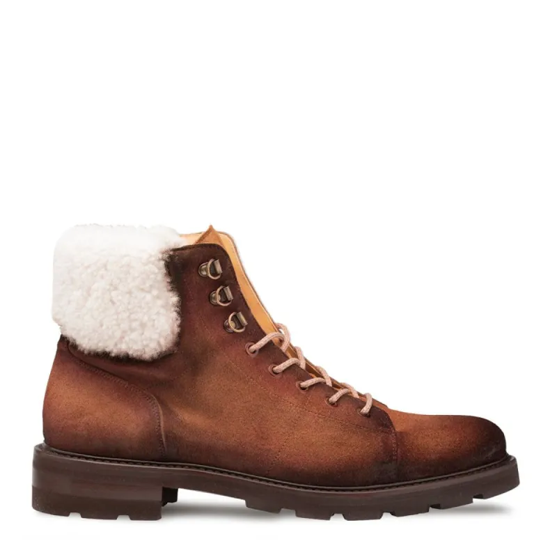 Rayo Shearling/Suede Boot sold by Mezlan
