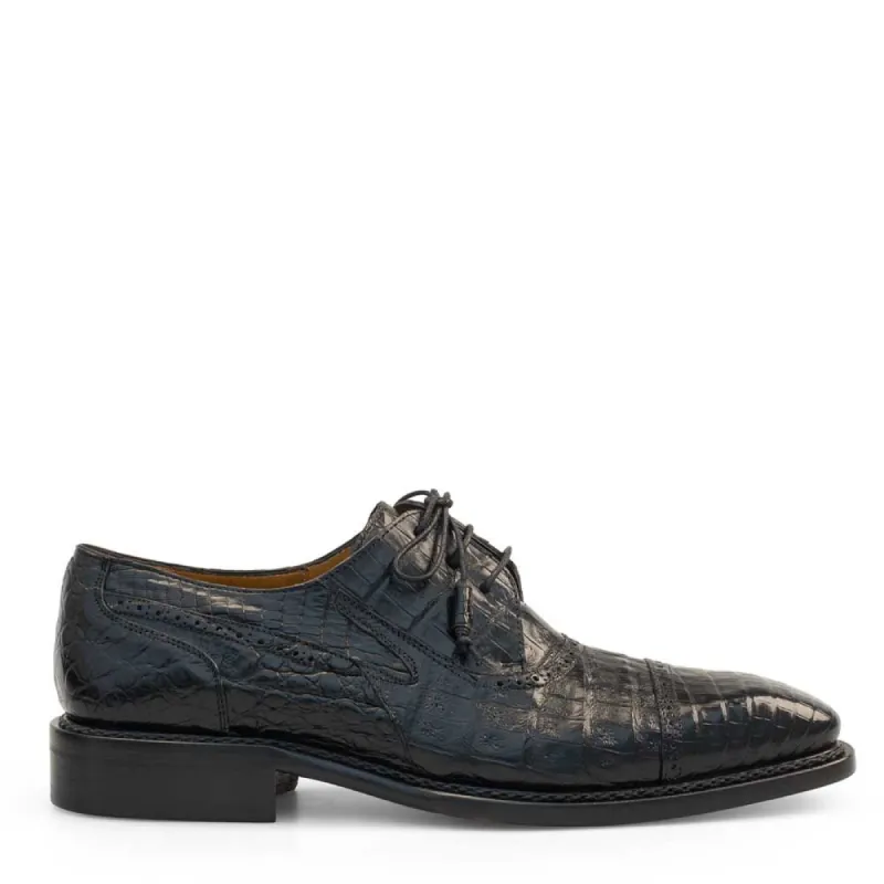 Crocodile Derby Lace-Up sold by Mezlan