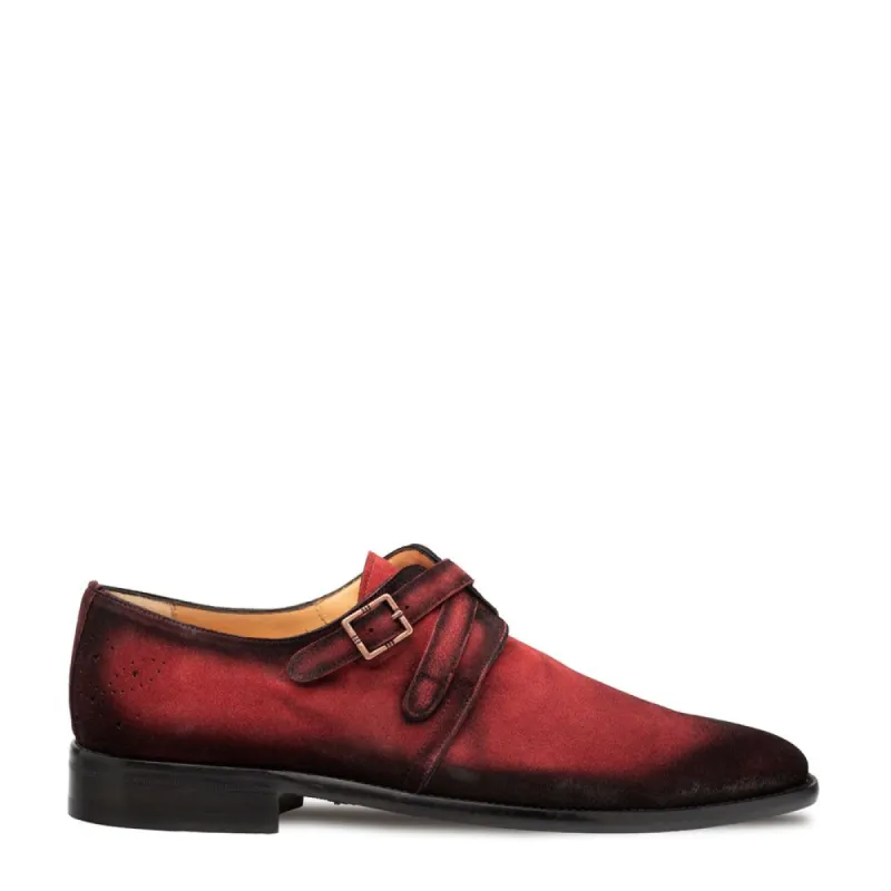Suede Monk Strap sold by Mezlan
