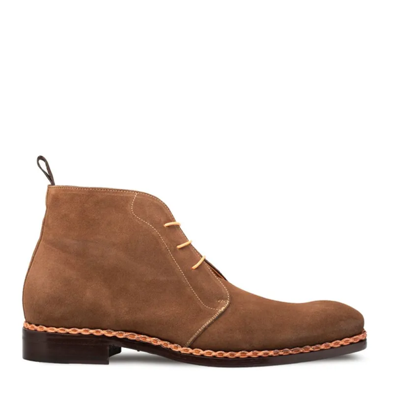 Contrast Suede Desert Boot sold by Mezlan