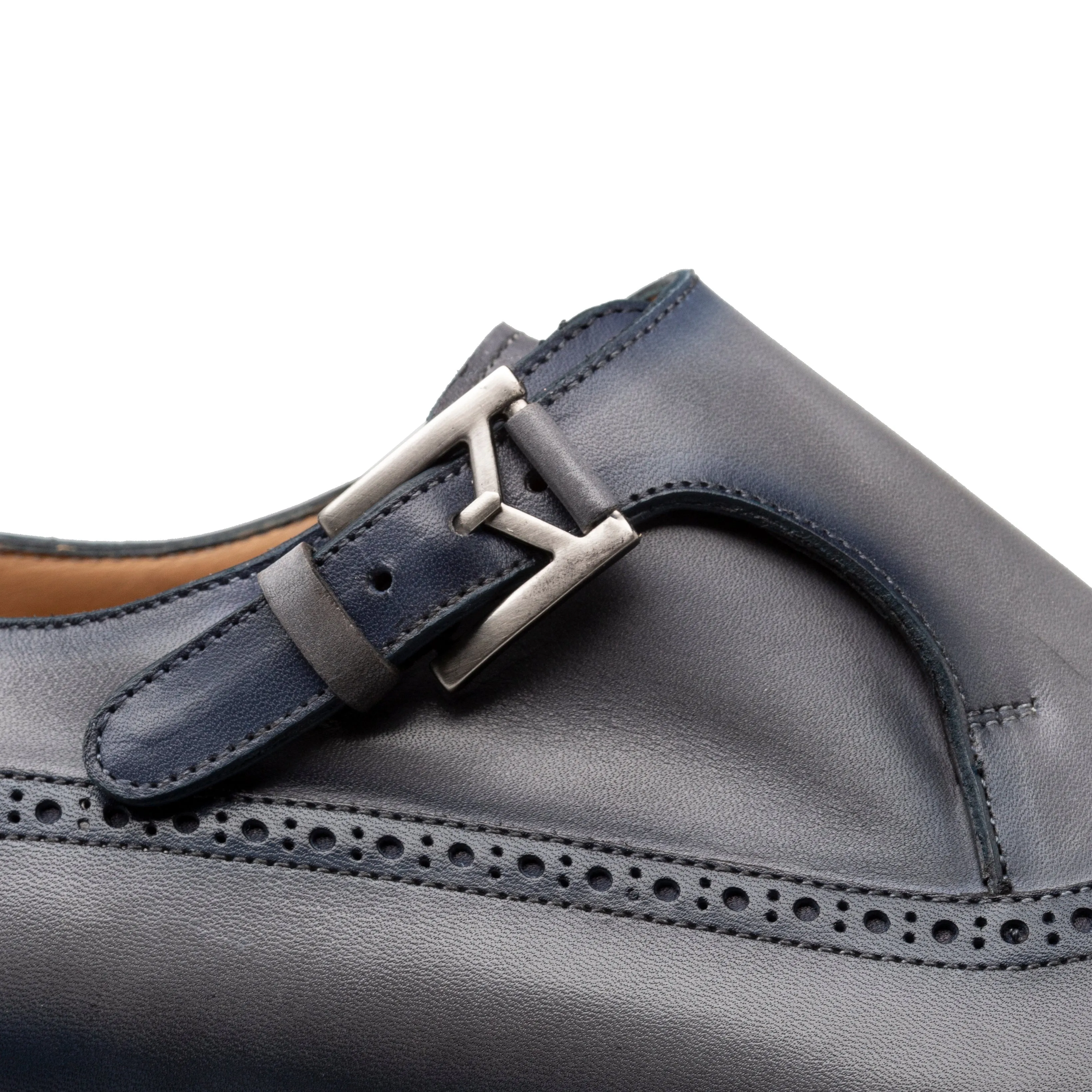 Patina Leather Monk Strap sold by Mezlan product image thumbnail 5