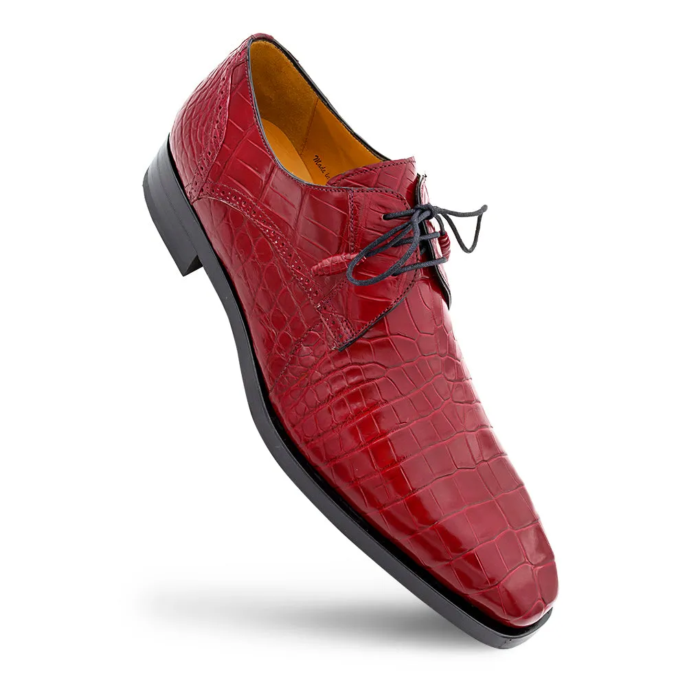 Alligator Lace Up Cherry sold by Mezlan product image thumbnail 2