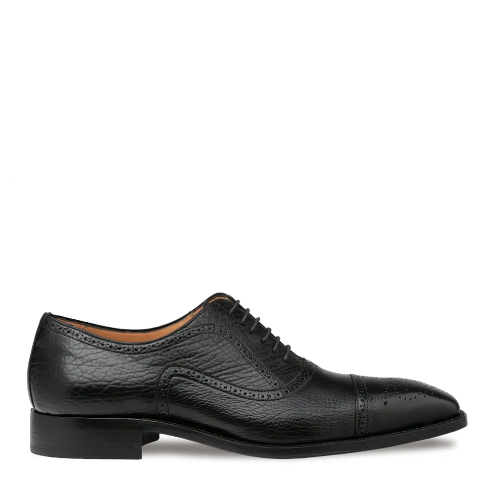 Tumbled Calf Brogue Oxford sold by Mezlan