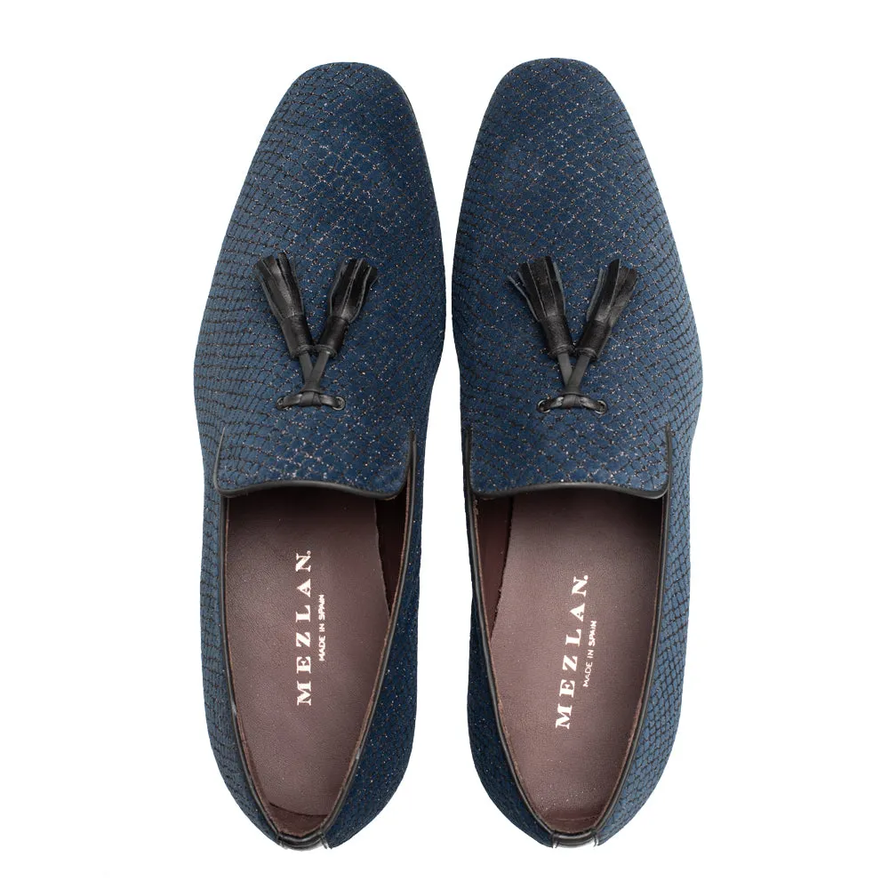 Patterned Suede Tasseled Formal Slip On sold by Mezlan product image thumbnail 5