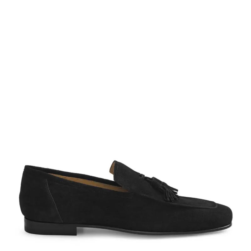 Suede Tassel Loafer sold by Mezlan