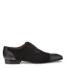 Ostrich Paw/Suede Oxford sold by Mezlan