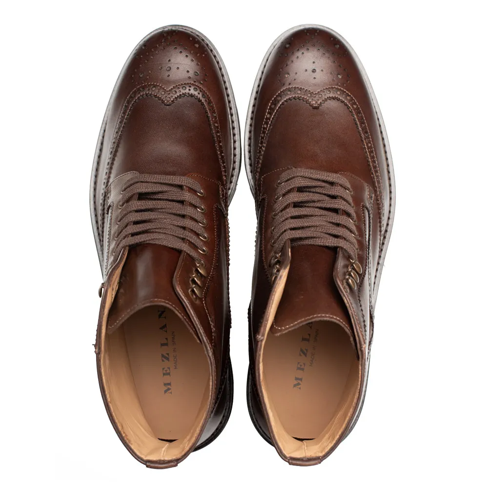 Calf Wing Tip Lug Boot sold by Mezlan product image thumbnail 5